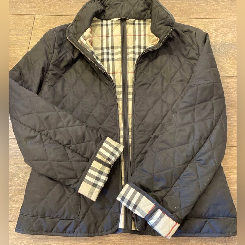 Burberry quilt jacket